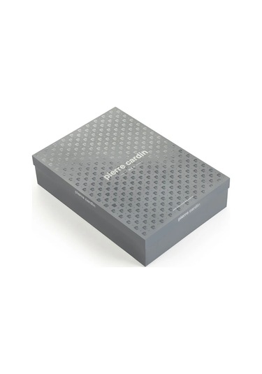 Pierre Cardin 5640 Erkek Triko Sabahlıklı 5'li Pijama Takım-siyah Siyah