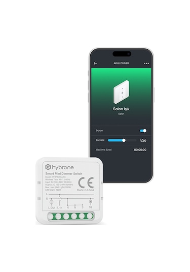 Akıllı Wi-fi Dimmer Mini Anahtar
