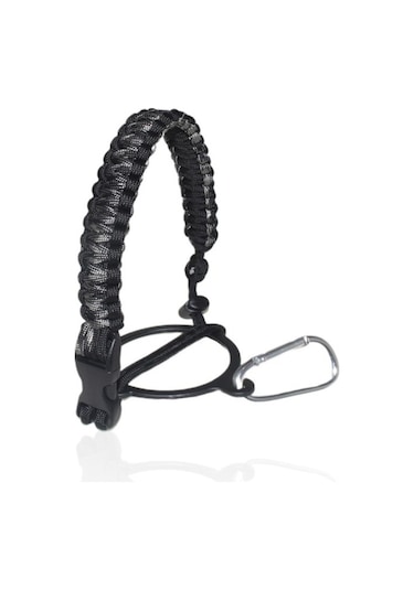 Roll Bar Tutma Kolları Su Şişeleri Askı Taşıyıcı İçin Paracord Tutma Kolu - Gri