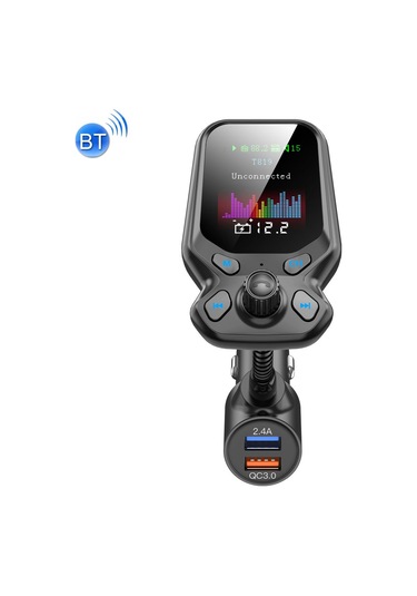 T819 Renkli Ekran Araba Bluetooth 5.0 Mp3 Fm Verici