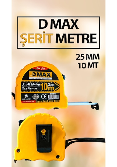 Dmax , Şerit Metre 10 Metre 10