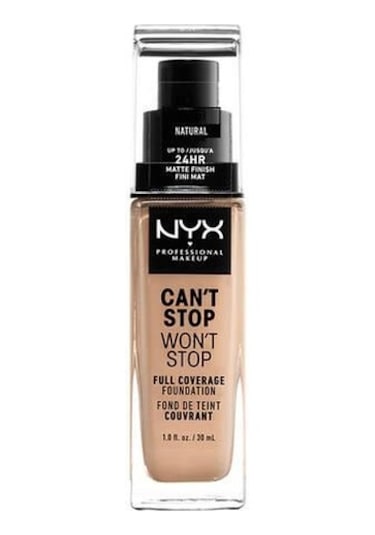 ﻿NYX Professional Makeup Can't Stop Won't Stop Full Coverage Foundation 1.3 Light Porcelain
