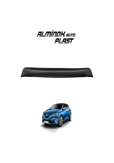Renault Megane 4 Arka Cam Üstü Spoiler 2016 Ve Üzeri