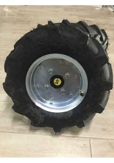 Çapa Makinası Teker Takımı 4.00 X 80 27 Mm Sabit Aks-44242