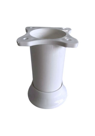 Plastik 10cm Beyaz Ayarlanabilir Ayak Masa Dolap Ve Mobilya Ayağı Beyaz 10cm