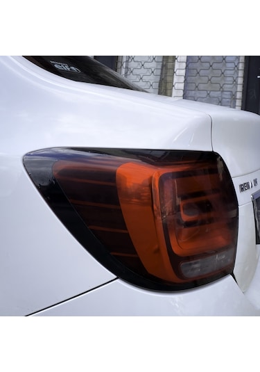 Renault Symbol Stop Çerçevesi Sticker 2017 Sonrası / PARLAK SİYAH