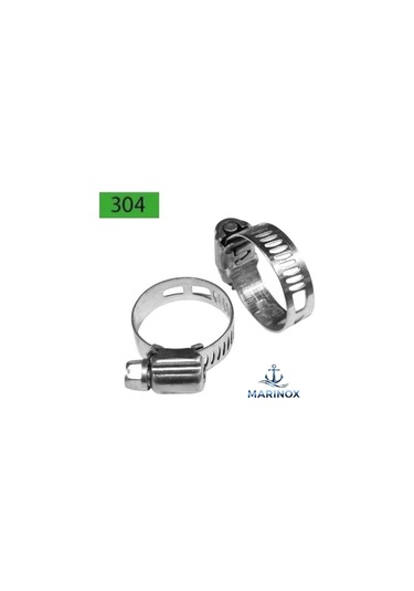 Paslanmaz Hortum Kelepçesi - Karışık Marine Set 12 Parça 8-51 Mm