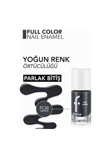 Flormar Full Color Naıl Enamel Fc30
new Rock