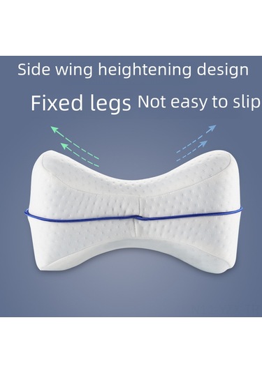 Yaozixa Beyaz Kalp Şekilli Memory Foam Ayak Bileği Yastığı - Yavaş回弹, Uyku Konforu Ve Denge Sağlama, 25x25x15x6 Cm, Hafif Ve Dayanıklı Beyaz