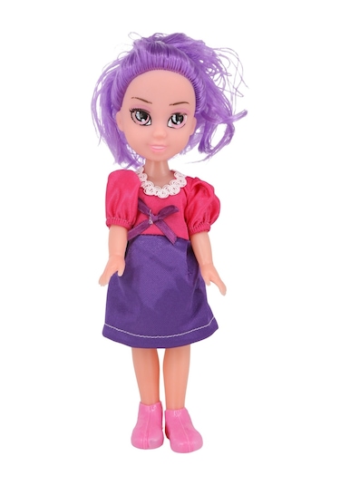 Toyx Mini Eliza Et Bebek – Renkli Saçlı Oyuncak Bebek 3+ Yaş