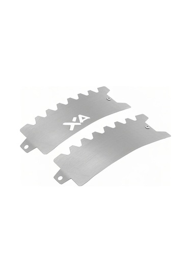 Yaleker Titanyum Çadır Çalışanı Engelleme Paneli - Hafif Ve Dayanıklı, Kamp Ve Doğa Etkinlikleri İçin Kettle Tutucu Gümüş