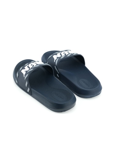 Gezer Erkek Yazlık Run Pu Islak Zemine Uygun Ev Banyo Bahçe Havuz Terlik Lacivert-gri Lacivert - Gri