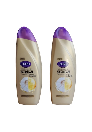 Duru Sarımsak & Biotin & Kolajen Şampuan 2 x 500 ML
