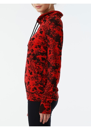 Kadın Termal Sweatshirt 2. Seviye 50454 - Kırmızı Kırmızı