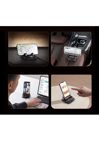 Hr18 Araç İçi Telefon Tutucu Torpidoya Yapışan + Park Teli Numara