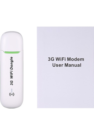 Mini Usb 3g Wifi Erişim Noktası 3g Mobil Yönlendirici Mobil Wifi Usb Dongle Kablosuz Wcdma Modemler Sım Kart Yuvası İle Beyaz