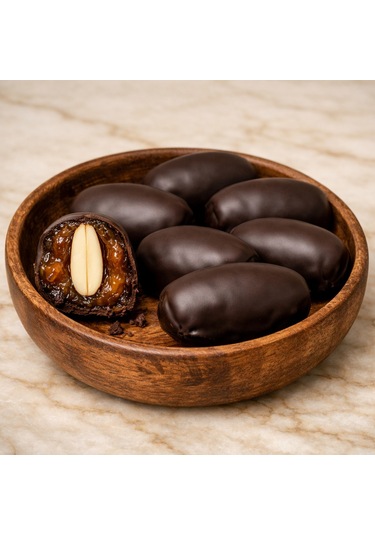 Çikolatalı Bademli Hurma 1 Kg 64512592