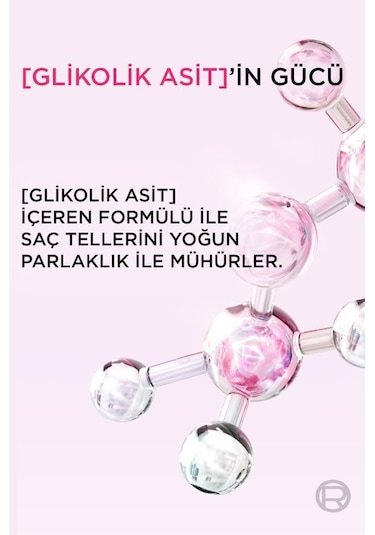 Elseve Glycolic Gloss Core Parlık Veren Bakım Şampuanı 5 x 300 ML