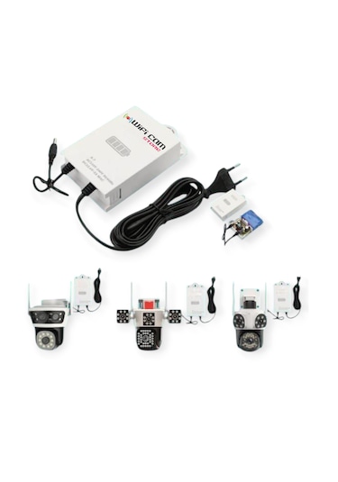 12 Volt Ups Adaptör Şarjlı Voltaj Korumalı Güç Kaynağı