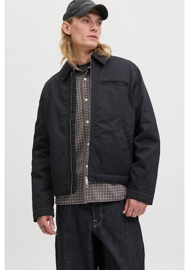 Jack & Jones Jornorrebro Worker Erkek Mont Siyah