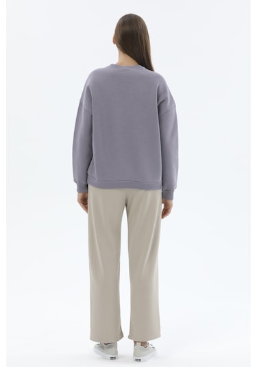 First Company Kadın Sweatshirt 2424BS130836 - Gri