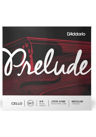D'addario J101044m-b10 Prelude Çello Tel Seti 4/4 - 10'lu Paket