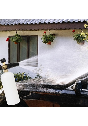 Maoyaya Kar Köpük Aparatı Karcher Uyumlu K2-k7 1l Araba Köpük Jeneratörü Yüksek Basınçlı Ayarlanabilir Meme