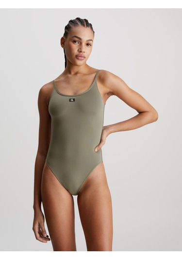 Calvin Klein Calvın Kleın Kadın Mayo Kw0kw02341-ldy Yeşil