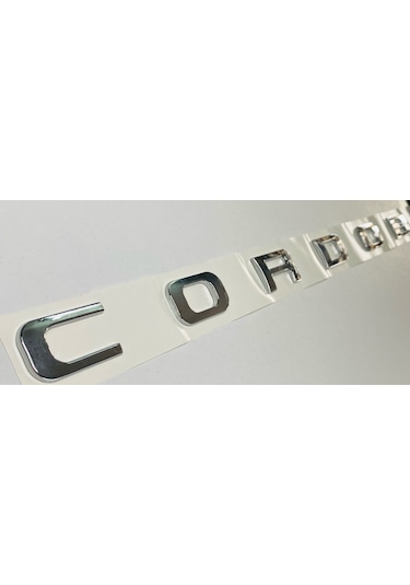Cordoba 2006 - 2009 Arka Bagaj Yazısı Krom