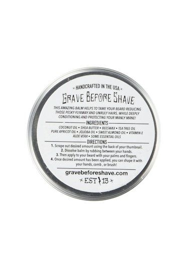 Grave Before Shave Puro Karışımlı Sakal Balsamı Puro/vanilya Kokulu 57 Gr