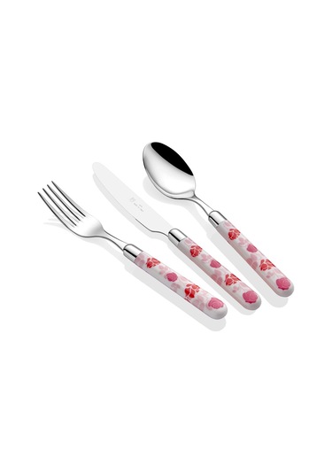 Rivadossi Naif Rose 36 Parça Çatal Bıçak Kaşık Takımı