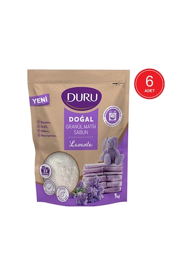 Duru Granül Matik Lavanta 6 x 1 KG