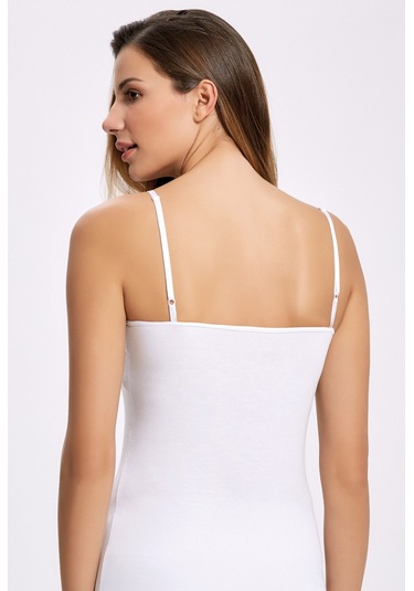 Kadın Ayarlanabilir Askılı Atlet Çok Renkli