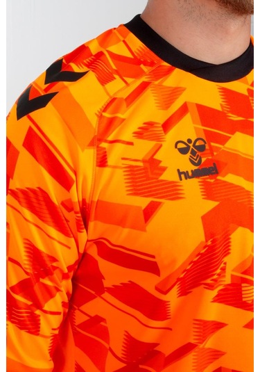Hummel Line Kaleci Tek Üst Forma Neon Turuncu