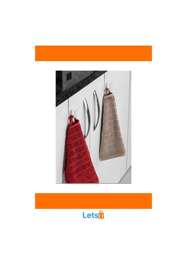 4'lü Beyaz Kanca Askı Aparatı Seti Dayanıklı Abs Plastik Çok Renkli