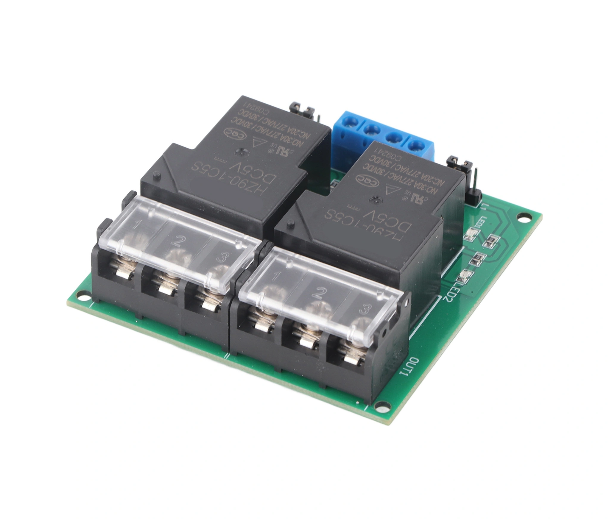 Tenfowee Yyg-3 İki Yollu Röle Modülü 30a Opto-izoleli Yüksek/düşük Seviye Tetikleyici 5v Dc Kararlı Performanslı