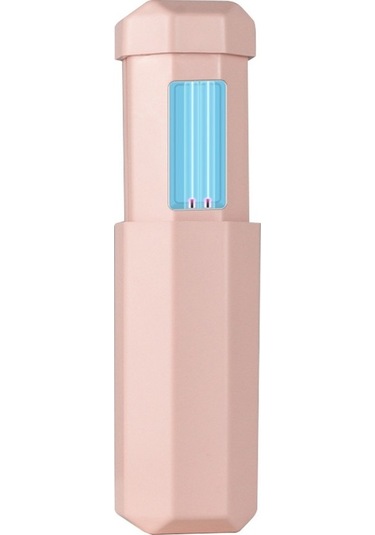 Bosphorusboutique02 Yunboo Portatif Uv-c 253.7nm Sterilizasyon Çubuğu - Tek Dakikada Textil, Plastik Ve Yüzeyleri Dezenfekte Eden Ev İçi Dezenfektör Pembe Pembe