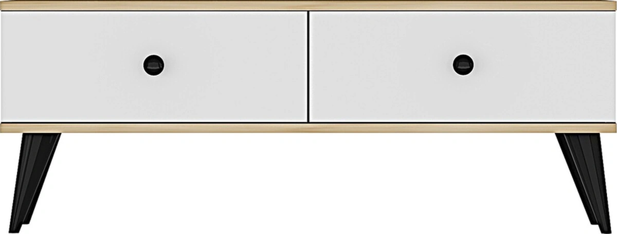 Tsa1202db - Mona Tv Stand Safirmeşe-beyaz 120cm Beyaz