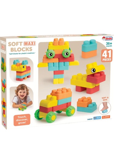Dede Oyuncak Soft Maxi Bloklar 41 Parça 04049