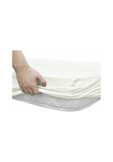 Altın Karma 70x130+10 Cm Pamuk Oyun Parkı Yatağı İçin Fitted Alezi Beyaz