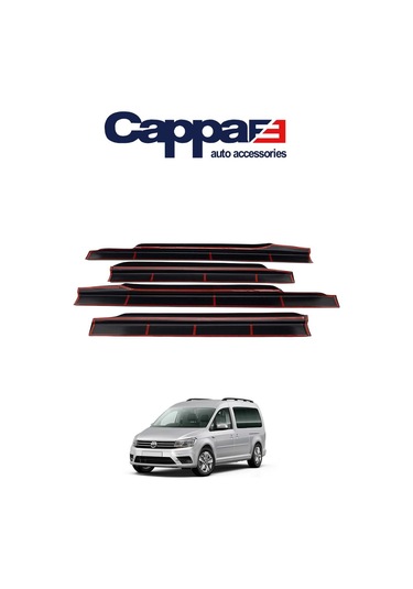 Cappafe Vw Caddy Yan Kapı Alt Çıtası Parlak (abs) 4 Prç 2015-202 N11.765