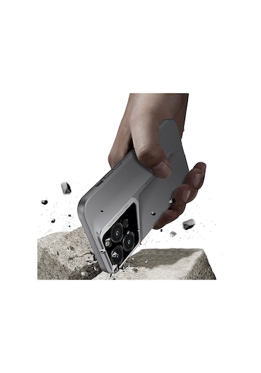 Zore Apple Uyumlu iPhone 14 Pro Max Kılıf Ultra İnce Kamera Korumalı Sert Rubber Procase Siyah