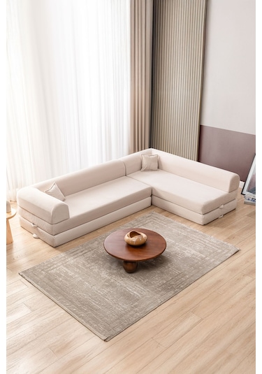 Eco Legom Korner Yıkanabilir Tamamen Sünger Krem