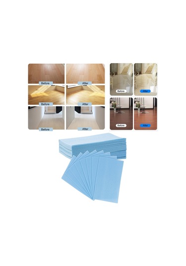 Suntek 30 Adet Zemin Temizleme Dilim Laminat Fayans Için Mavi