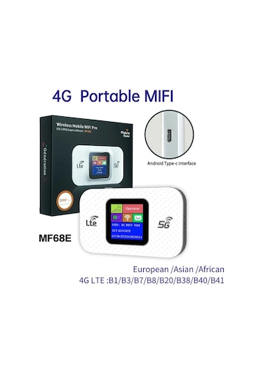 Sones Mf68e Avrasya Sürümü 4g Mobil Wifi Tak-çalıştır Kablosuz Yönlendirici Araç Taşınabilir Wifi