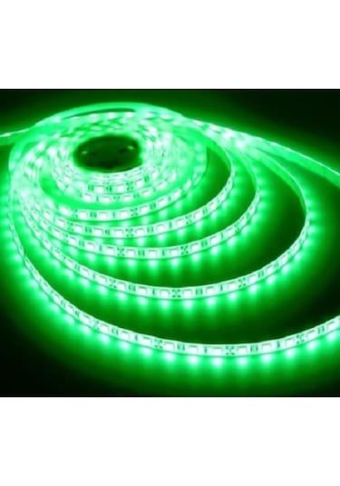 Lamptime Şerit Led Üç Çipli İç Mekan Yeşil 113008 (5 Metre)