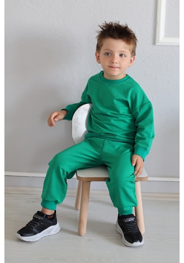 Babywom Basic Mevsimlik Eşofman Takımı- Yeşil