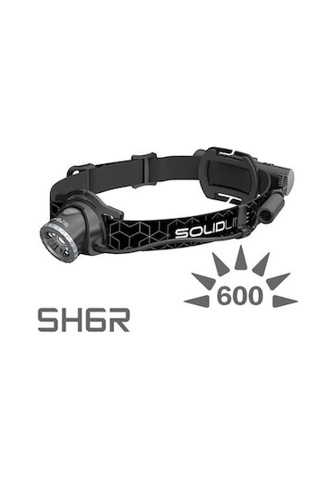 Solidline Sh6r Kafa Feneri Siyah
