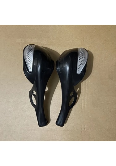 Xuweiwei 2pcs Off-road Motorcycle El Koruma Siyah Siyah Ve Turuncu Tasarım Kolay Montaj