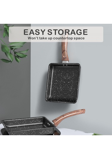 Tamagoyaki Japon Omlet Tavası Siyah Diğer